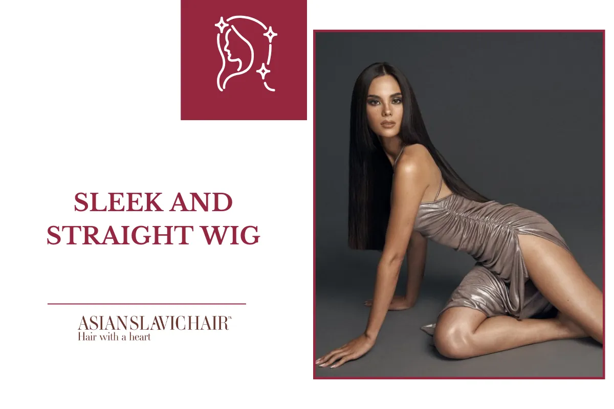 Sleek and Straight Wig.