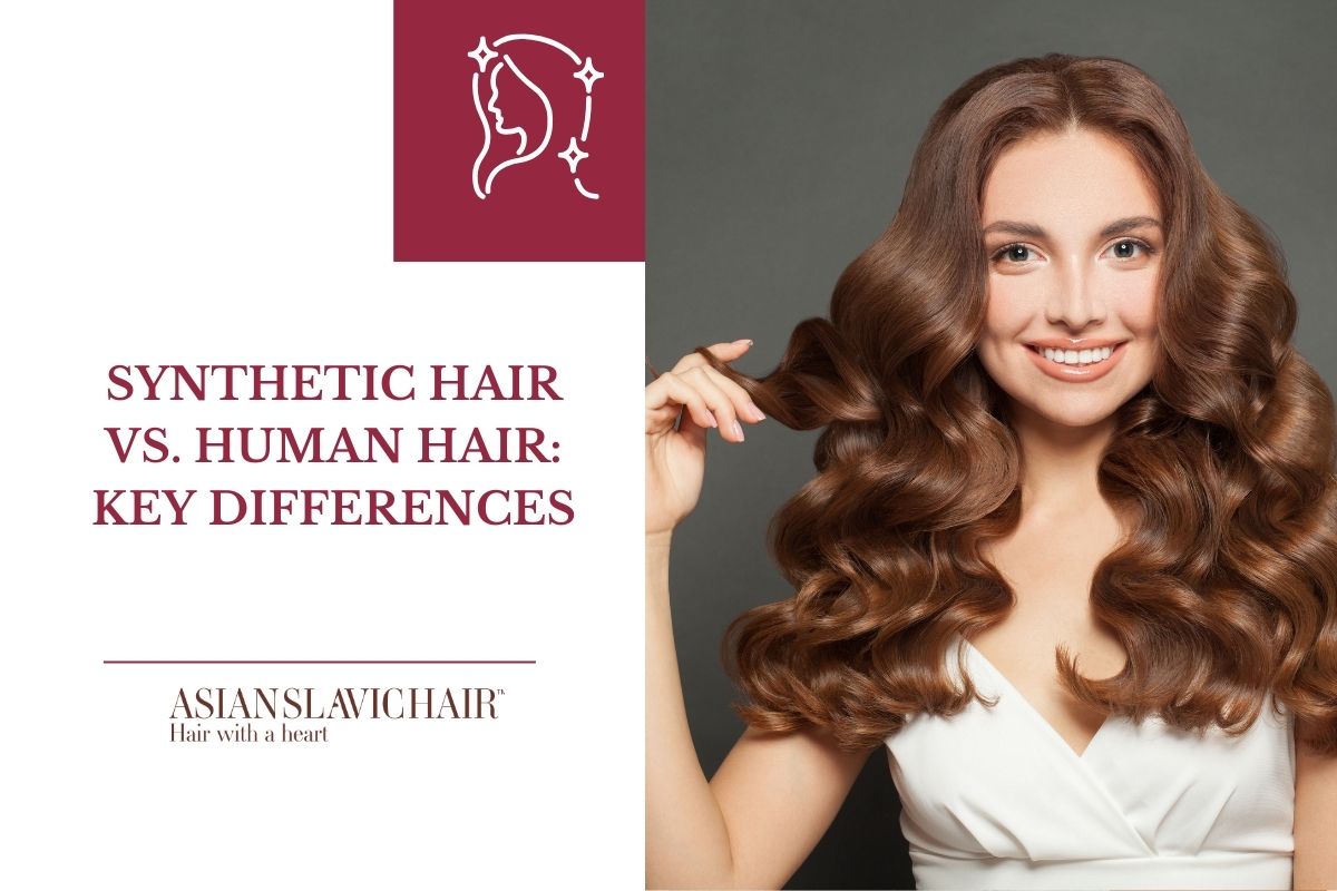 Synthetic hair vs. Human hair_ key differences