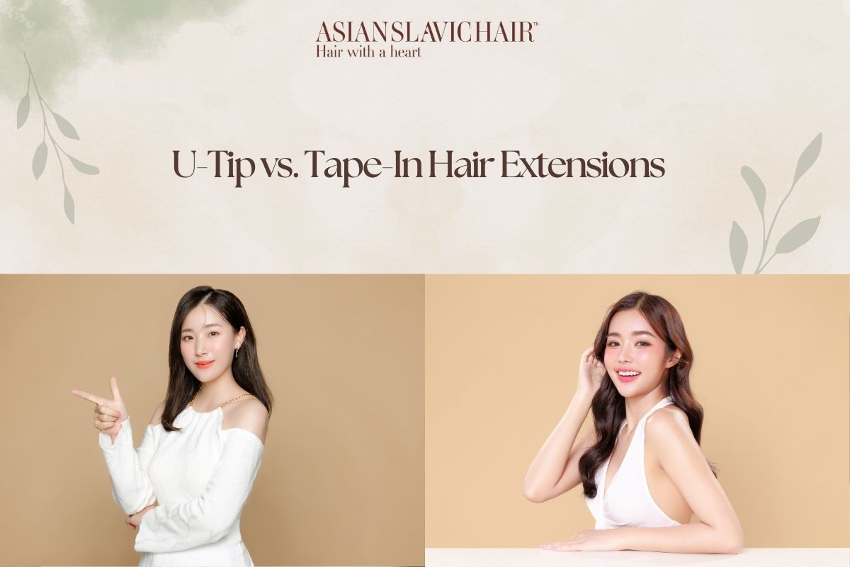 U-Tip vs. Tape-In Hair Extensions