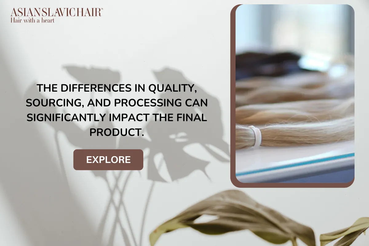 The differences in quality, sourcing, and processing can significantly impact the final product.