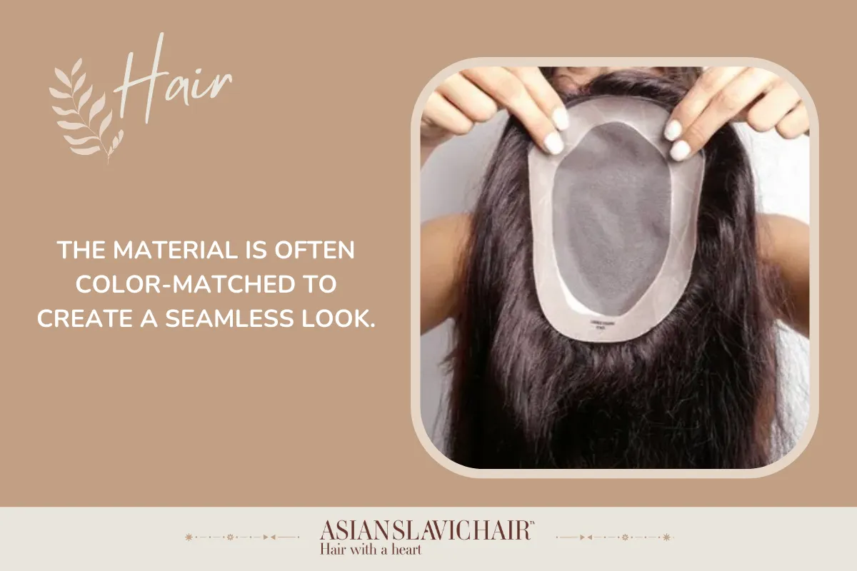 The material is often color-matched to create a seamless look.